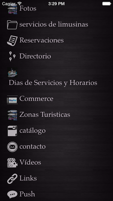Emulate Android APK limusinas bronson