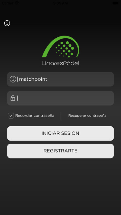 Emulate iPhone app Linares Padel using MyAndroid Emulate iPhone app Linares Padel using MyAndroid