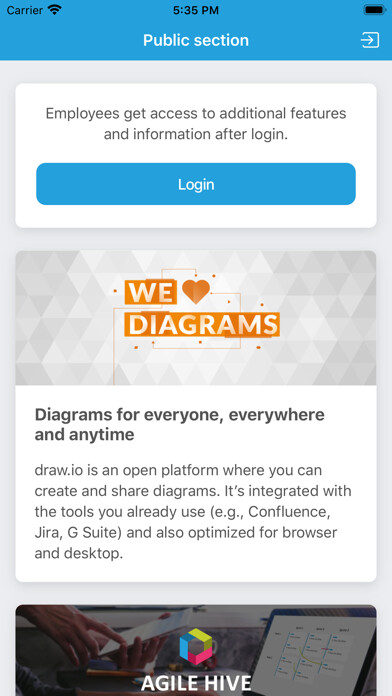 Emulate iPhone app Linchpin Mobile using MyAndroid