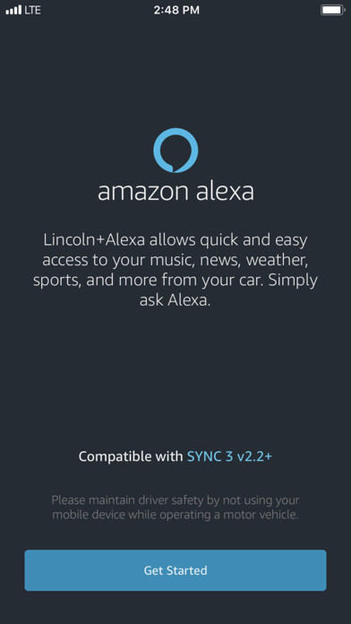 Emulate iPhone app Lincoln+Alexa using MyAndroid