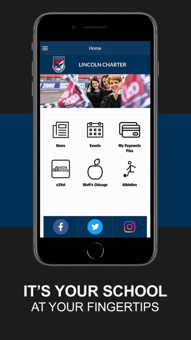 Emulate iPhone app Lincoln Charter using MyAndroid Emulate iPhone app Lincoln Charter using MyAndroid