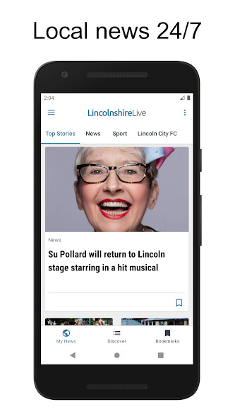 Run android online APK Lincs live -  local news, sport,  business from MyAndroid or emulate Lincs live -  local news, sport,  business using MyAndroid