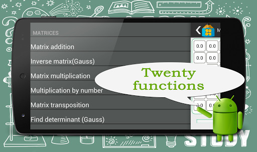 Run android online APK Linear Algebra FREE from MyAndroid or emulate Linear Algebra FREE using MyAndroid