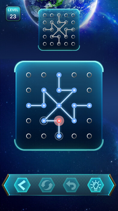 Emulate iPhone app Line Art:Drag Line Puzzle using MyAndroid Emulate iPhone app Line Art:Drag Line Puzzle using MyAndroid