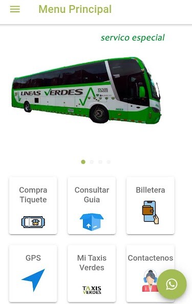 Run android online APK Lineas Verdes -Pasajes de Bus from MyAndroid or emulate Lineas Verdes -Pasajes de Bus using MyAndroid