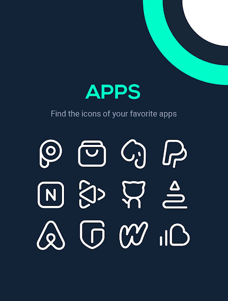 Run android online APK Linebit Light - Icon Pack from MyAndroid or emulate Linebit Light - Icon Pack using MyAndroid