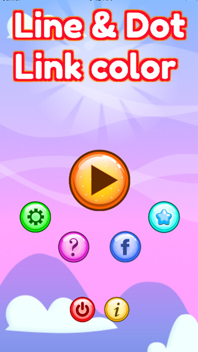 Emulate iPhone app Line & Dot link color match search using MyAndroid