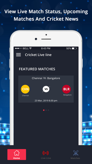 Emulate iPhone app LineGuru : Cricket Live Line using MyAndroid Emulate iPhone app LineGuru : Cricket Live Line using MyAndroid