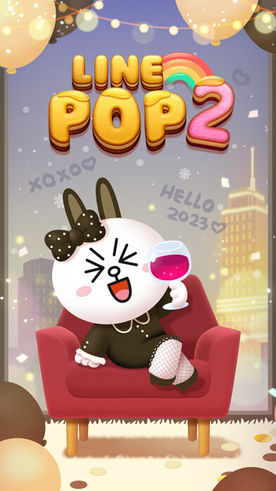 Emulate iPhone app LINE POP2 Puzzle -Puzzle Game using MyAndroid