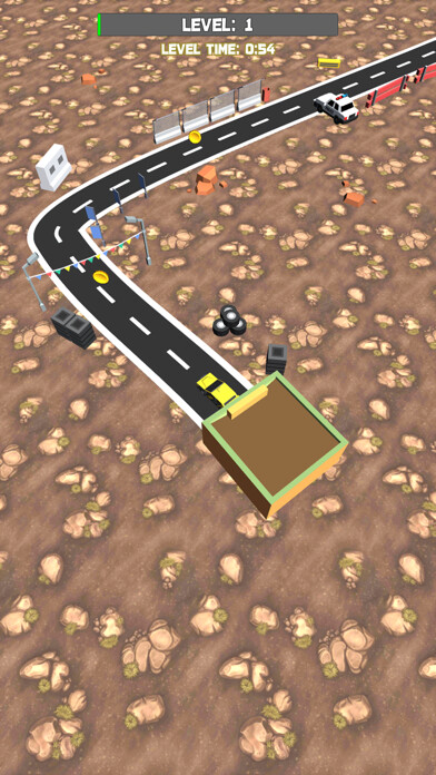 Emulate iPhone app Line Race 3D: Tiny Toon Car using MyAndroid