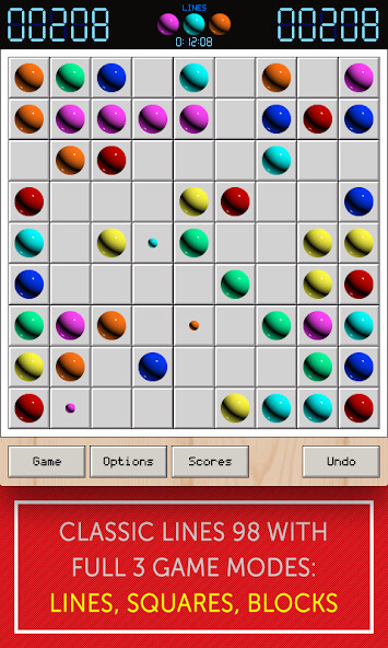 Run android online APK LINES 98 - Classic Lines from MyAndroid or emulate LINES 98 - Classic Lines using MyAndroid