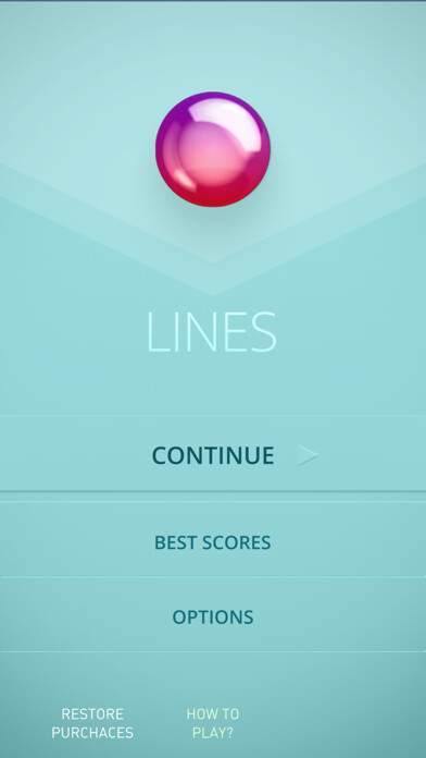 Emulate iPhone app Lines & Bubbles using MyAndroid