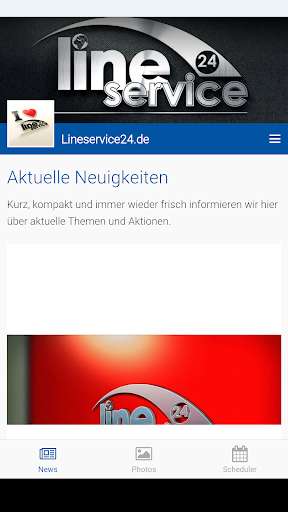 Run android online APK LineService24 from MyAndroid or emulate LineService24 using MyAndroid