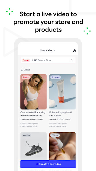Run android online APK LINE SHOPPING LIVE(for Seller) from MyAndroid or emulate LINE SHOPPING LIVE(for Seller) using MyAndroid Run android online APK LINE SHOPPING LIVE(for Seller) from MyAndroid or emulate LINE SHOPPING LIVE(for Seller) using MyAndroid