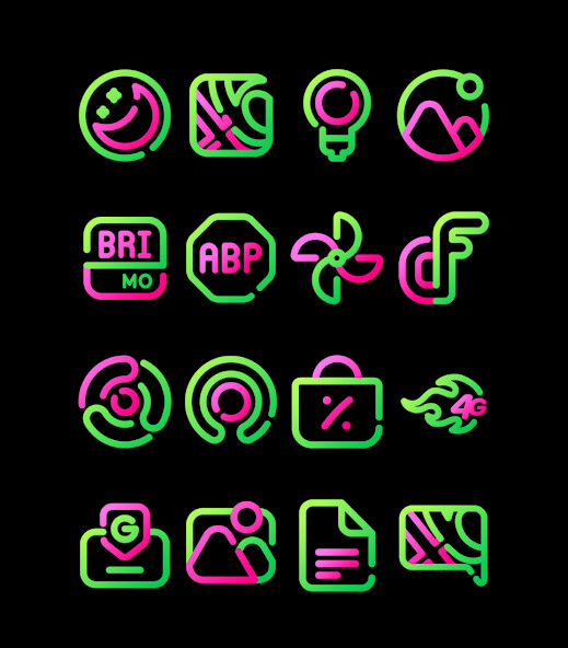 Run android online APK Lines Kathleen - Icon Pack from MyAndroid or emulate Lines Kathleen - Icon Pack using MyAndroid