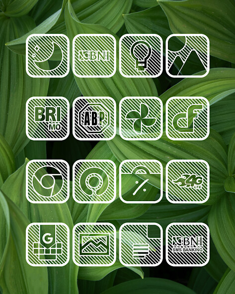 Run android online APK Lines Square - White Icon Pack from MyAndroid or emulate Lines Square - White Icon Pack using MyAndroid