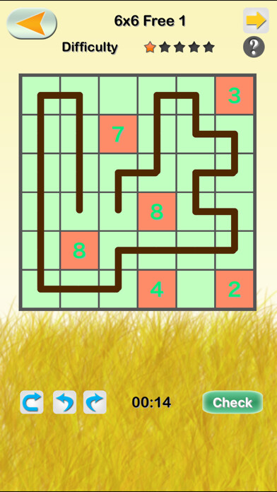 Emulate iPhone app Line Sweeper using MyAndroid
