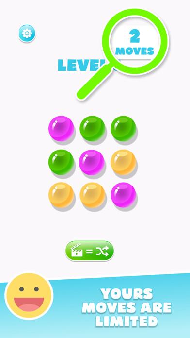 Emulate iPhone app Line Three - Clear The Field using MyAndroid