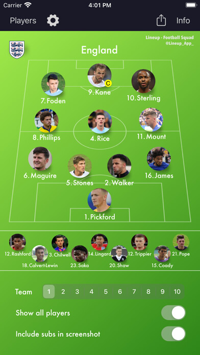 Emulate iPhone app Lineup - Football Squad using MyAndroid Emulate iPhone app Lineup - Football Squad using MyAndroid