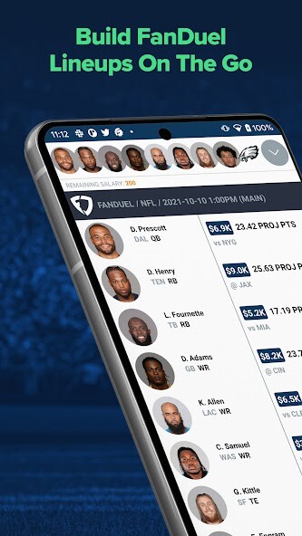 Run android online APK LineupHQ: FanDuel Lineups from MyAndroid or emulate LineupHQ: FanDuel Lineups using MyAndroid