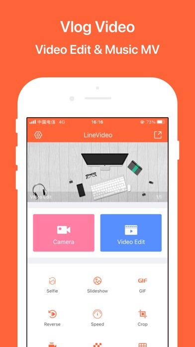 Emulate iPhone app LineVideo - Vlog Video Editor using MyAndroid Emulate iPhone app LineVideo - Vlog Video Editor using MyAndroid