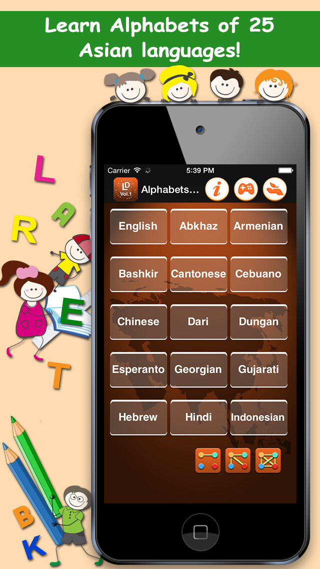 Emulate iPhone app LingoDiction: Alphabet Flashcard Games, Phonics & Pronunciation (Japanese,Chinese,Hindi,Korean,Malay & more) using MyAndroid Emulate iPhone app LingoDiction: Alphabet Flashcard Games, Phonics & Pronunciation (Japanese,Chinese,Hindi,Korean,Malay & more) using MyAndroid