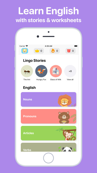 Emulate iPhone app Lingo - Pocket English School using MyAndroid Emulate iPhone app Lingo - Pocket English School using MyAndroid