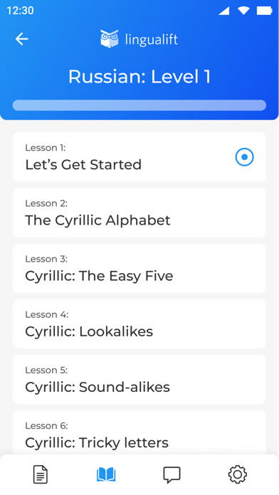 Emulate iPhone app LinguaLift using MyAndroid