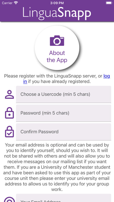 Emulate iPhone app LinguaSnapp using MyAndroid