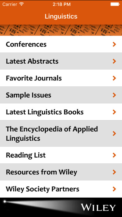 Emulate iPhone app Linguistics Spotlight using MyAndroid