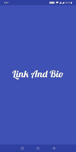 Run android online APK Link and Bio from MyAndroid or emulate Link and Bio using MyAndroid Run android online APK Link and Bio from MyAndroid or emulate Link and Bio using MyAndroid