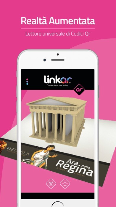 Emulate iPhone app Linkar using MyAndroid