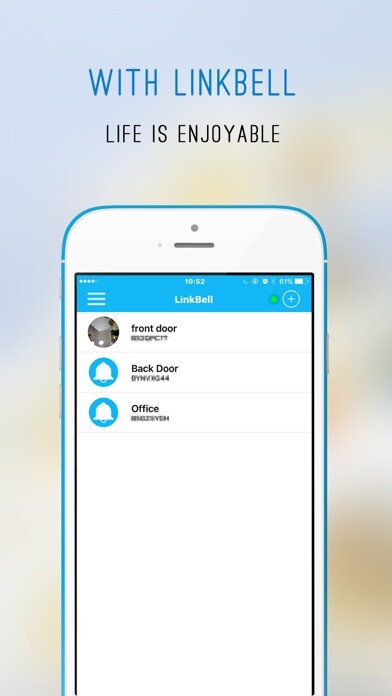 Emulate iPhone app LinkBell-Smart video doorbell using MyAndroid Emulate iPhone app LinkBell-Smart video doorbell using MyAndroid