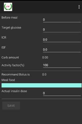 Emulate Android APK Linked Bolus Calculator Emulate Android APK Linked Bolus Calculator