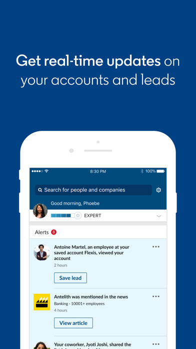 Emulate iPhone app LinkedIn Sales Navigator using MyAndroid Emulate iPhone app LinkedIn Sales Navigator using MyAndroid