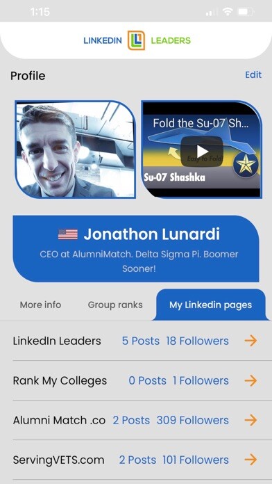 Emulate iPhone app Linked Leaders using MyAndroid Emulate iPhone app Linked Leaders using MyAndroid