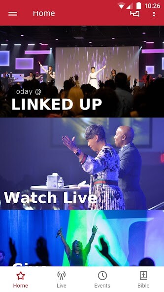 Emulate iPhone app Linked UP Church using MyAndroid Emulate iPhone app Linked UP Church using MyAndroid