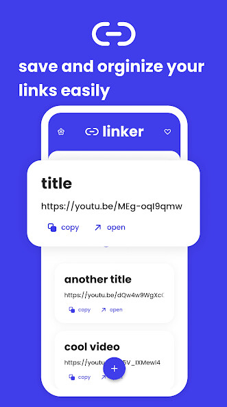 Run android online APK Linker - url organizer from MyAndroid or emulate Linker - url organizer using MyAndroid