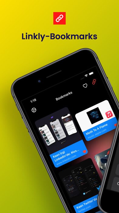 Emulate iPhone app Linkly-Bookmarks using MyAndroid Emulate iPhone app Linkly-Bookmarks using MyAndroid