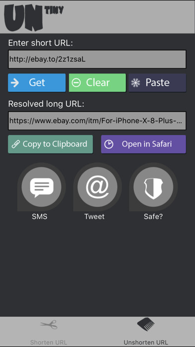 Emulate iPhone app Link Peeker - Web Safety Check using MyAndroid Emulate iPhone app Link Peeker - Web Safety Check using MyAndroid