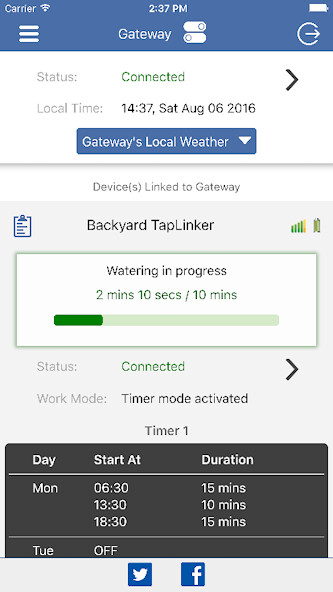Emulate iPhone app LinkTap using MyAndroid Emulate iPhone app LinkTap using MyAndroid