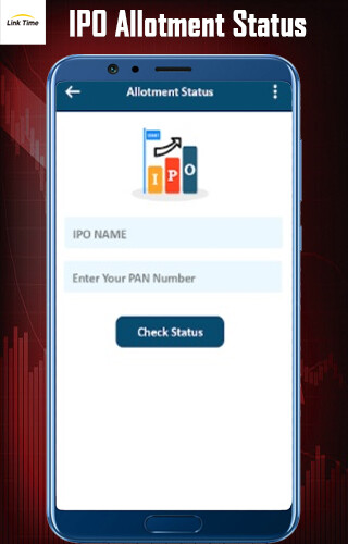 Run android online APK LinkTime IPO Allotmnet Status from MyAndroid or emulate LinkTime IPO Allotmnet Status using MyAndroid Run android online APK LinkTime IPO Allotmnet Status from MyAndroid or emulate LinkTime IPO Allotmnet Status using MyAndroid