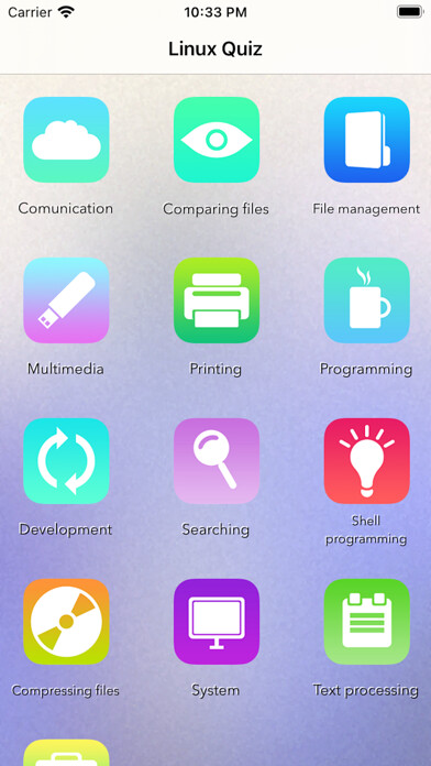 Emulate iPhone app Linux Esp Quiz using MyAndroid Emulate iPhone app Linux Esp Quiz using MyAndroid