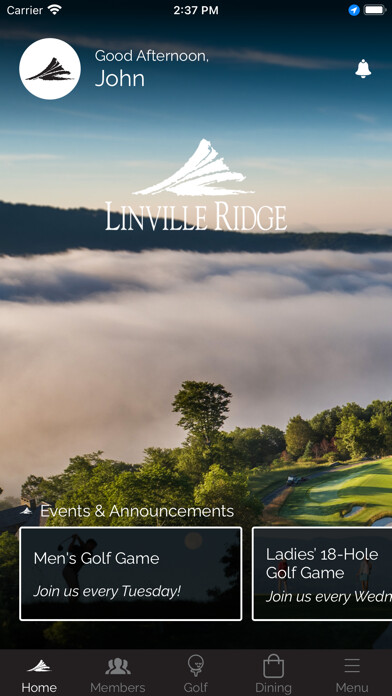 Emulate iPhone app Linville Ridge using MyAndroid