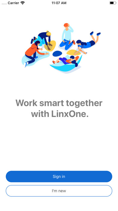 Emulate iPhone app LinxOne Invoice using MyAndroid