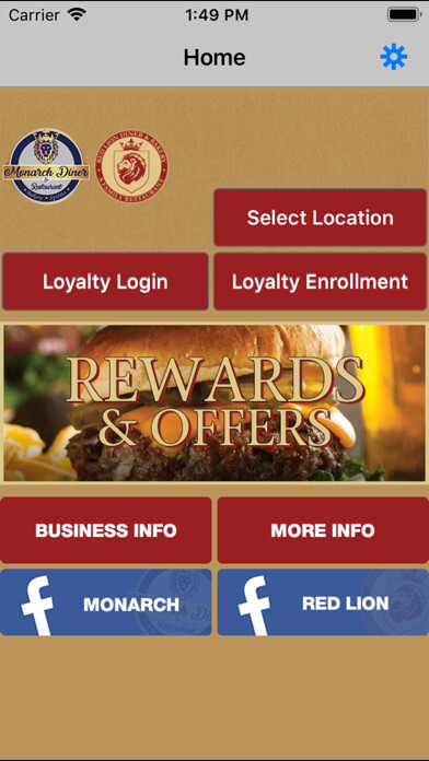 Emulate iPhone app Lion Rewards using MyAndroid Emulate iPhone app Lion Rewards using MyAndroid
