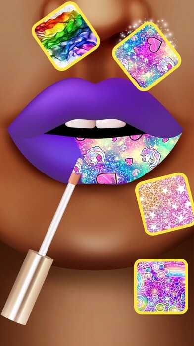 Emulate iPhone app Lip Art Lipstick Makeup using MyAndroid Emulate iPhone app Lip Art Lipstick Makeup using MyAndroid