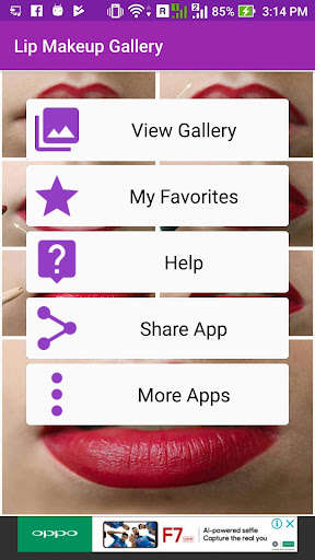 Run android online APK Lip Makeup Gallery from MyAndroid or emulate Lip Makeup Gallery using MyAndroid