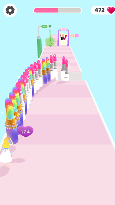 Emulate iPhone app LipStick Coming 3D -Couple Run using MyAndroid Emulate iPhone app LipStick Coming 3D -Couple Run using MyAndroid