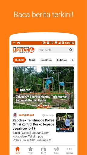 Run android online APK Liputan4 News - Berani mengungkap fakta! from MyAndroid or emulate Liputan4 News - Berani mengungkap fakta! using MyAndroid Run android online APK Liputan4 News - Berani mengungkap fakta! from MyAndroid or emulate Liputan4 News - Berani mengungkap fakta! using MyAndroid